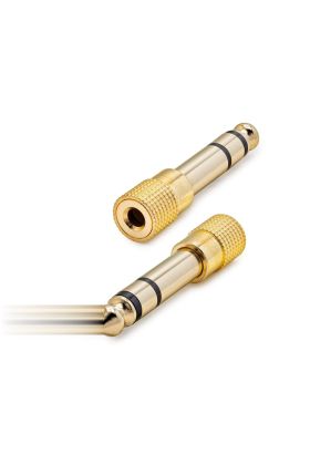 6.5 Mm To 3.5 Mm F Çevirici Enstruman Gitar Gold HDX1264