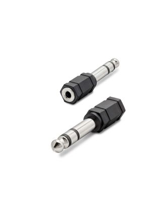 6.5 Mm To 3.5 Mm F Çevirici Enstruman Gitar Siyah HDX1265