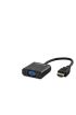 Hdmı To Vga F Çevirici 1080P Siyah HDX2020