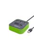 Usb Hub Combo 3*Usb + Ms + Sd + M2 + Tf Yeşil HDX7006