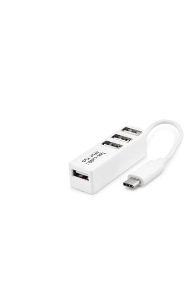 Type-C Hub 4*Usb Beyaz (Telefon Uyumlu) HDX7015