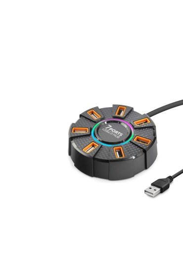 Usb Hub 7*Usb 1.2M Siyah HDX7035