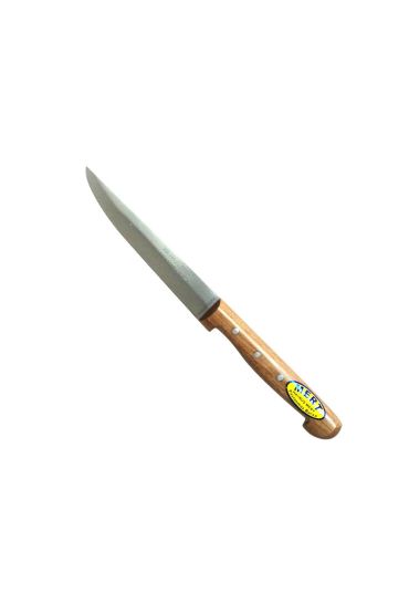 H.M. Paslanmaz Bursa Sebze Bıçağı 11 cm, Ahşap Sap