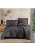 Çift Kişilik Yatak Örtüsü Tafana V1 Antrasit