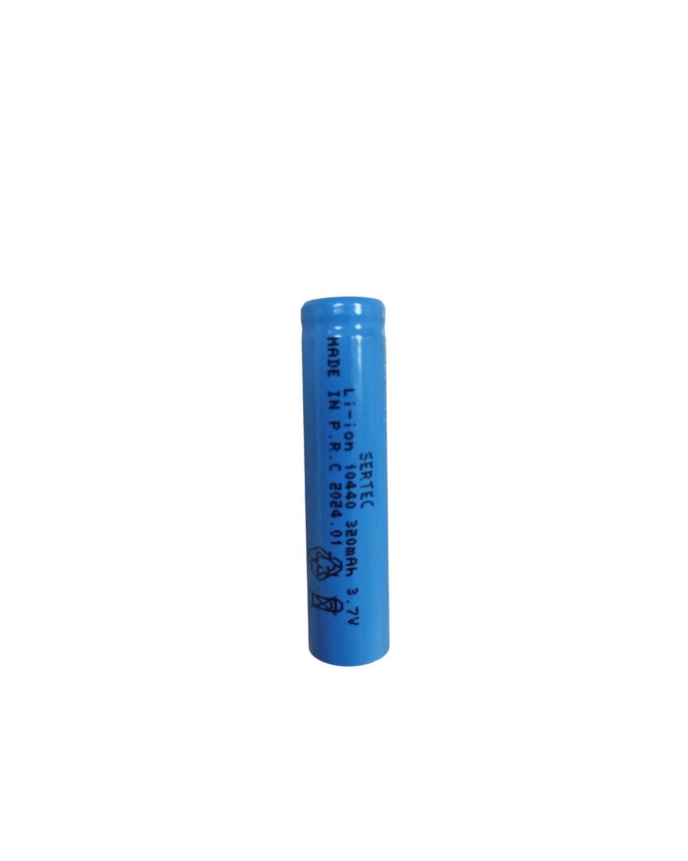 3.7V Li-ion 10440 - 320 mAh 1C Şarjlı Pil