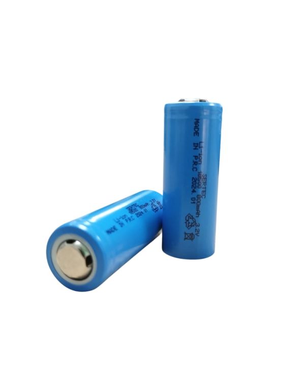 3.2V IFR18500 800 MAH LifePO4 Pil