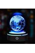 Dünya Tasarımlı Usb li Dönen Cam Küre