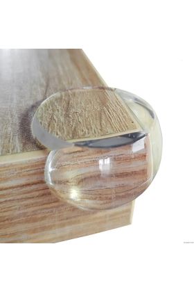 4 Adet Silikon Şeffaf Masa Kenar Köşe Koruma