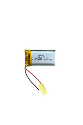 602035 3.7V 400mAh Li-Polymer Pil (Devreli/1.5A)