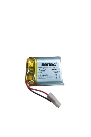 602425 3.7V 300mAh Li-Polymer Pil (Devreli/1.5A)