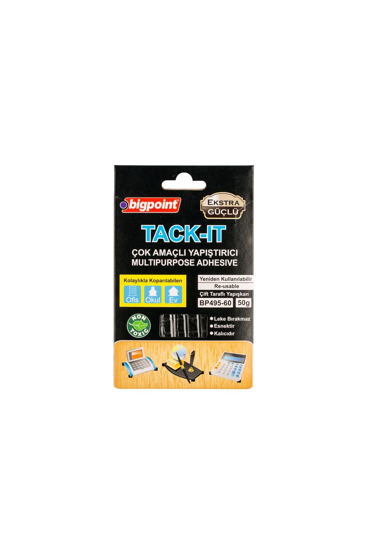 Bigpoint Extra Güçlü Hamur Yapıştırıcı(Tack-it) 50 Gram 25'li Kutu