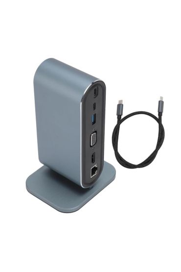ZR773 Type-C Support 4K 12 İn 1 Dock Model Pd Station