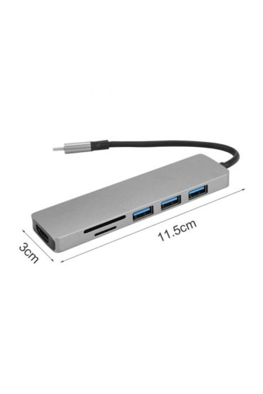 Airsky Hc74C 6 İn 1 Hdmı Çevirici