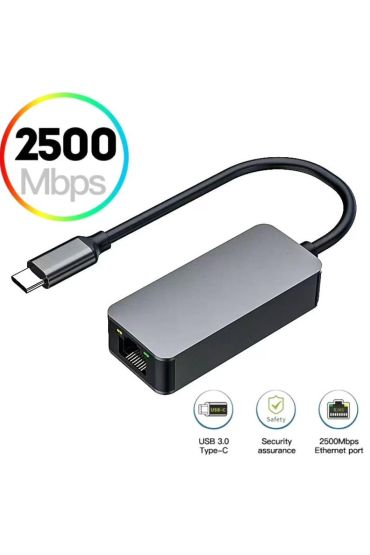 ZR621 Type-C Gen1 2,5G Ethernet Çevirici