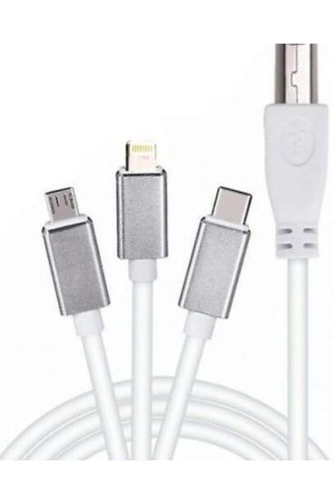 ZR362 Ads 501 Type-C 3 İn 1 Yazıcı Kablosu