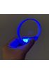 3 Modlu Pilli LED Işıklı Esnek Parti Bilekliği Mavi