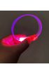 3 Modlu Pilli LED Işıklı Esnek Parti Bilekliği Pembe