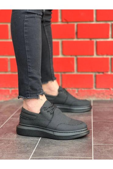 KB-042  Kuback Bağcıklı Kömür Günlük Erkek Ayakkabı