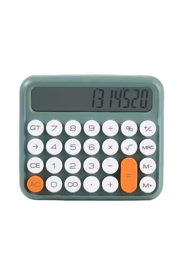 ZR741 Jn-800 Junno Yeşil Hesap Makinesi