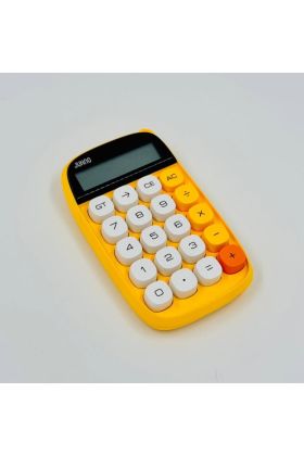 ZR734 Jn-660 Junno Sarı Hesap Makinesi