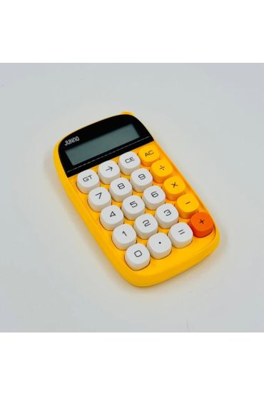 ZR734 Jn-660 Junno Sarı Hesap Makinesi