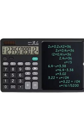 ZR900 Siyah Yazı Tahtalı Hesap Makinesi