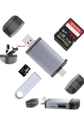 ZR428 T993A Type-C 3 İn 1 Card Reader