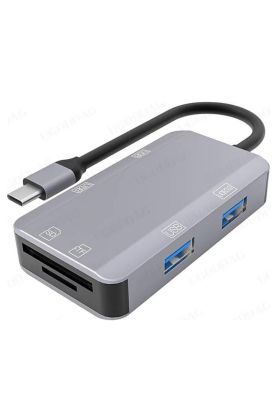 ZR785 6 İn 1 Nk-3049H Usb-C Multi-Function Çevirici