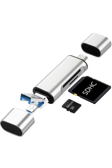 ZR825 Type-C Usb 3 İn 1 Card Reader