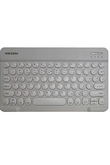ZR455 Beyaz Bluethooth Klavye