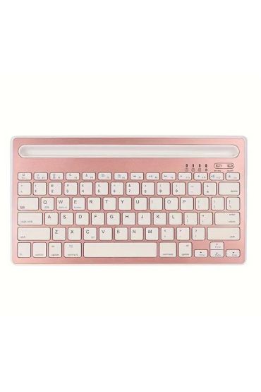 ZR206 Rose Gold K6100 Kablosuz Klavye