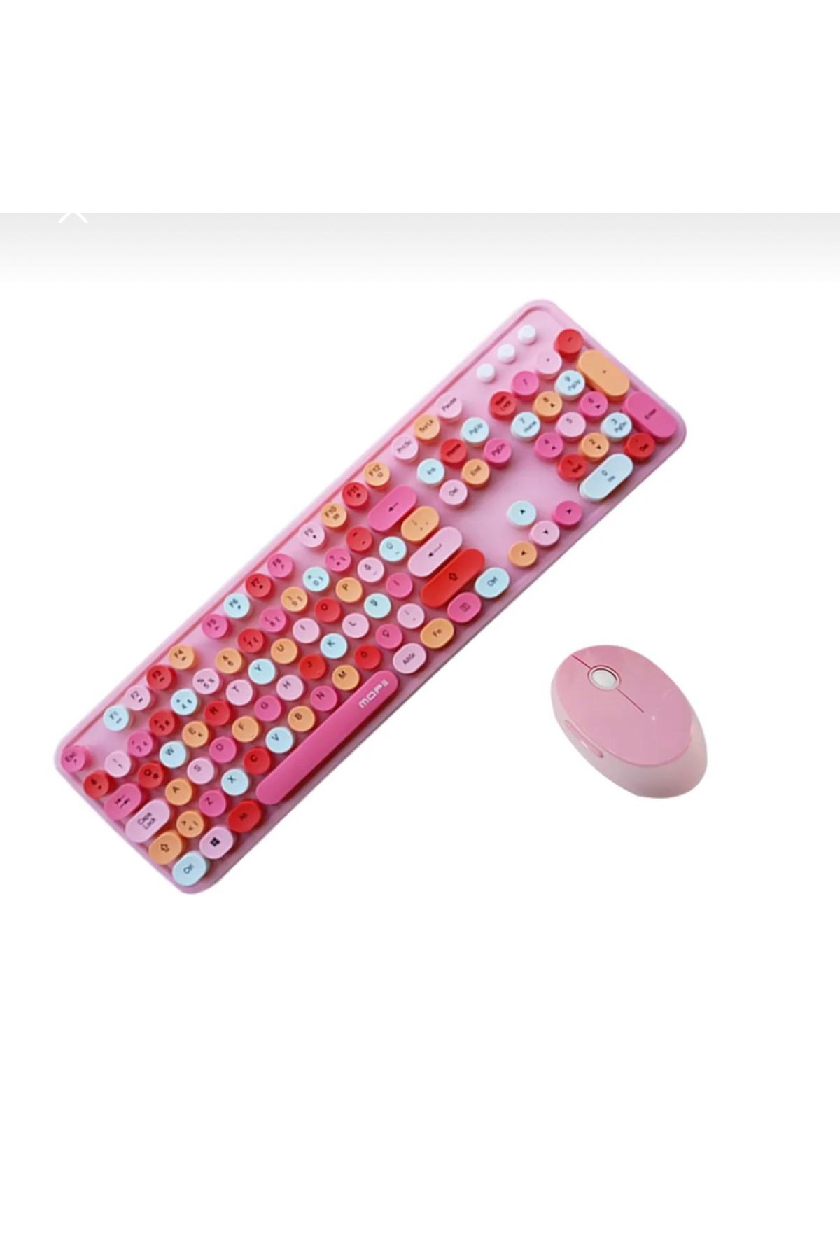 Tr Mofii Sweet Pembe Klavye Mause Set