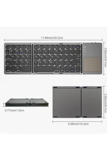 ZR443 B033 Katlanabilir Klavye