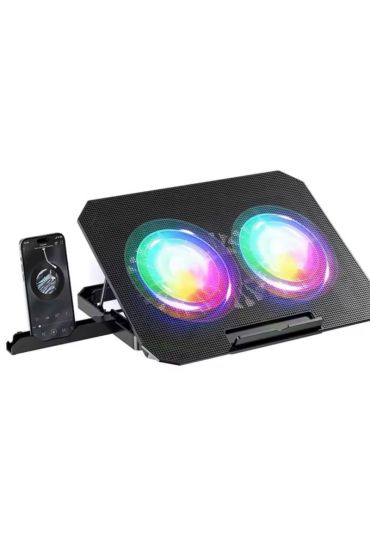 ZRn33 2 Fanlı Standlı Rgb Laptop Soğutucu
