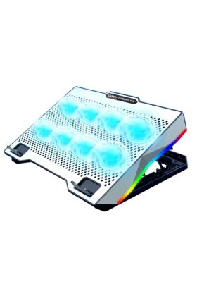 ZR S608 Rgb 8 Fan Metalik Laptop Suğutucu