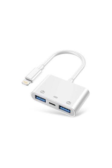 ZR540 2 Usb 1 Lightning Camera Adapter