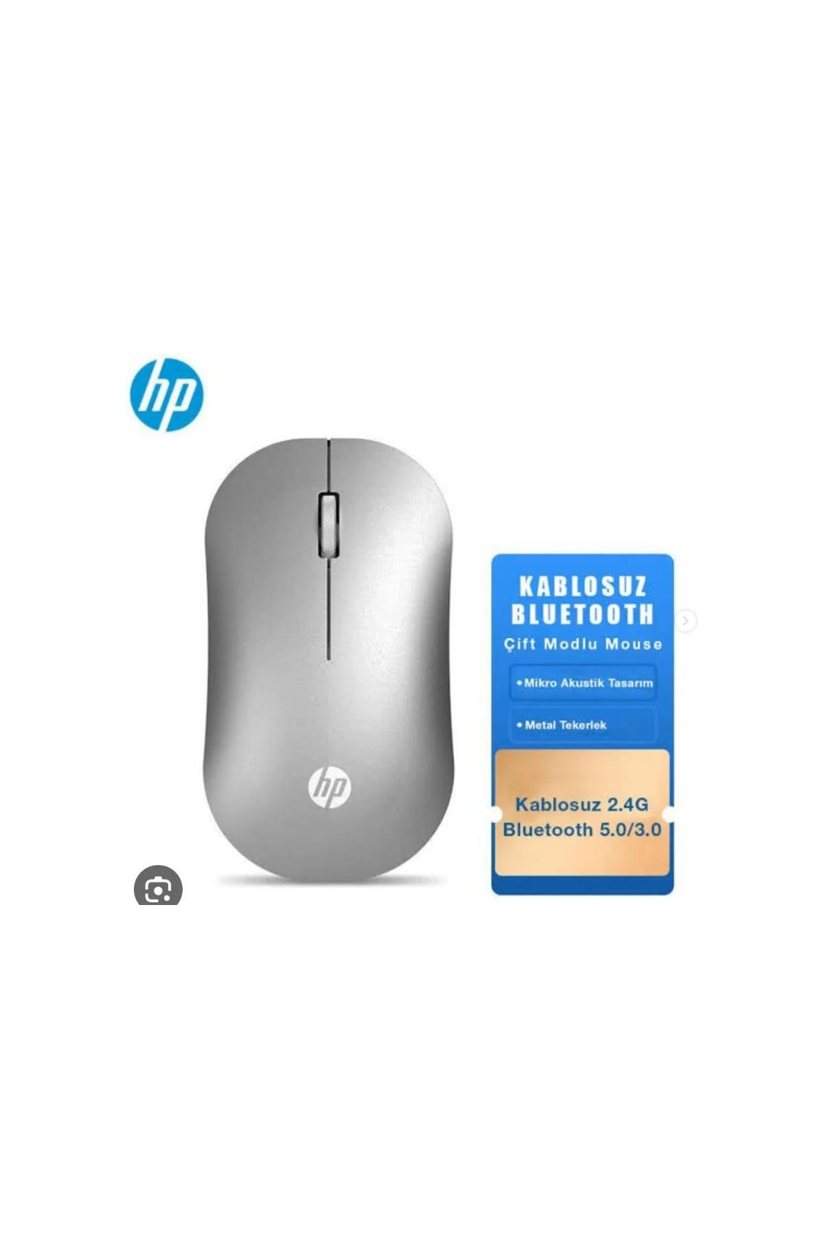 Hp Dm10 Gümüş Bluetooth Wireless Mouse