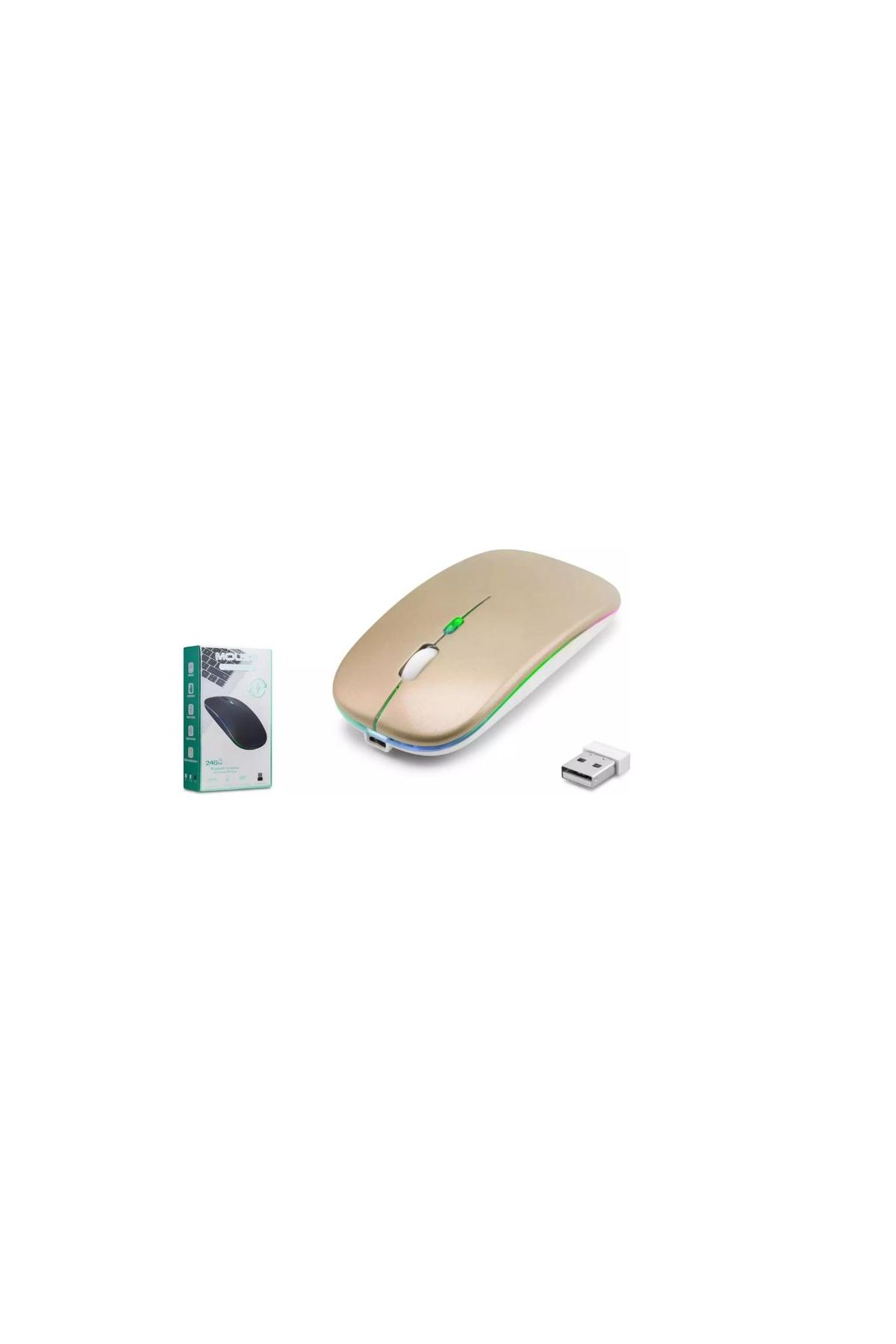ZR215 Cba100 Rgb Gold Şarjlı Mouse