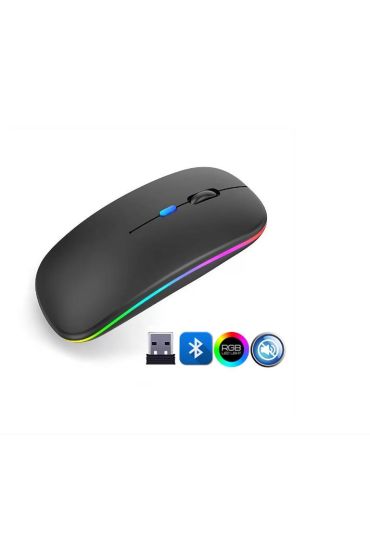 ZR215 Cba100 Rgb Siyah Şarjlı Mouse