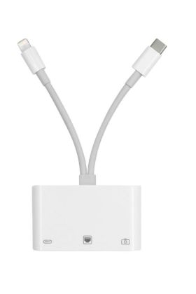 ZR814 Lightning Type-C Ethernet Camera Adaptör