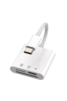 ZR498 Nk-1011Tc Type-C 3 İn 1 Memory Card Reader