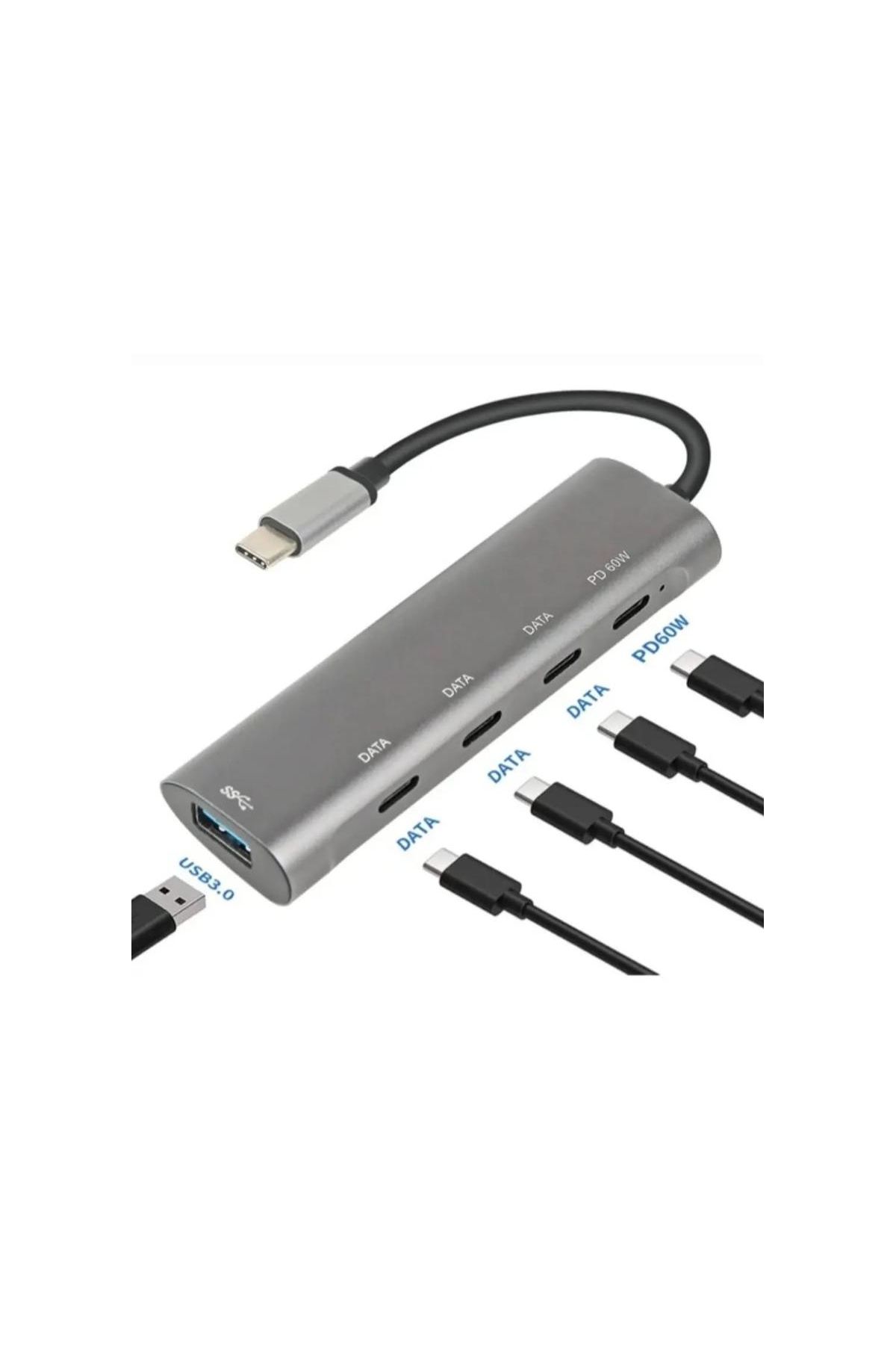 ZR268 Type-C 5 İn 1 Pd Hub