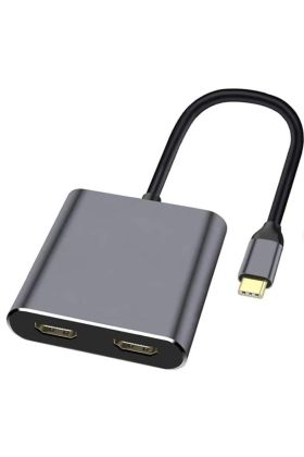 ZR654 Type-C 4 İn 1 Çift Hdmı