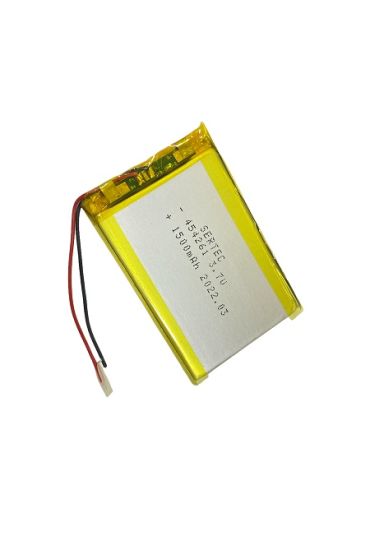 454261 3.7V 1500 MAh Li-Polymer Pil (Devreli/1.5A)