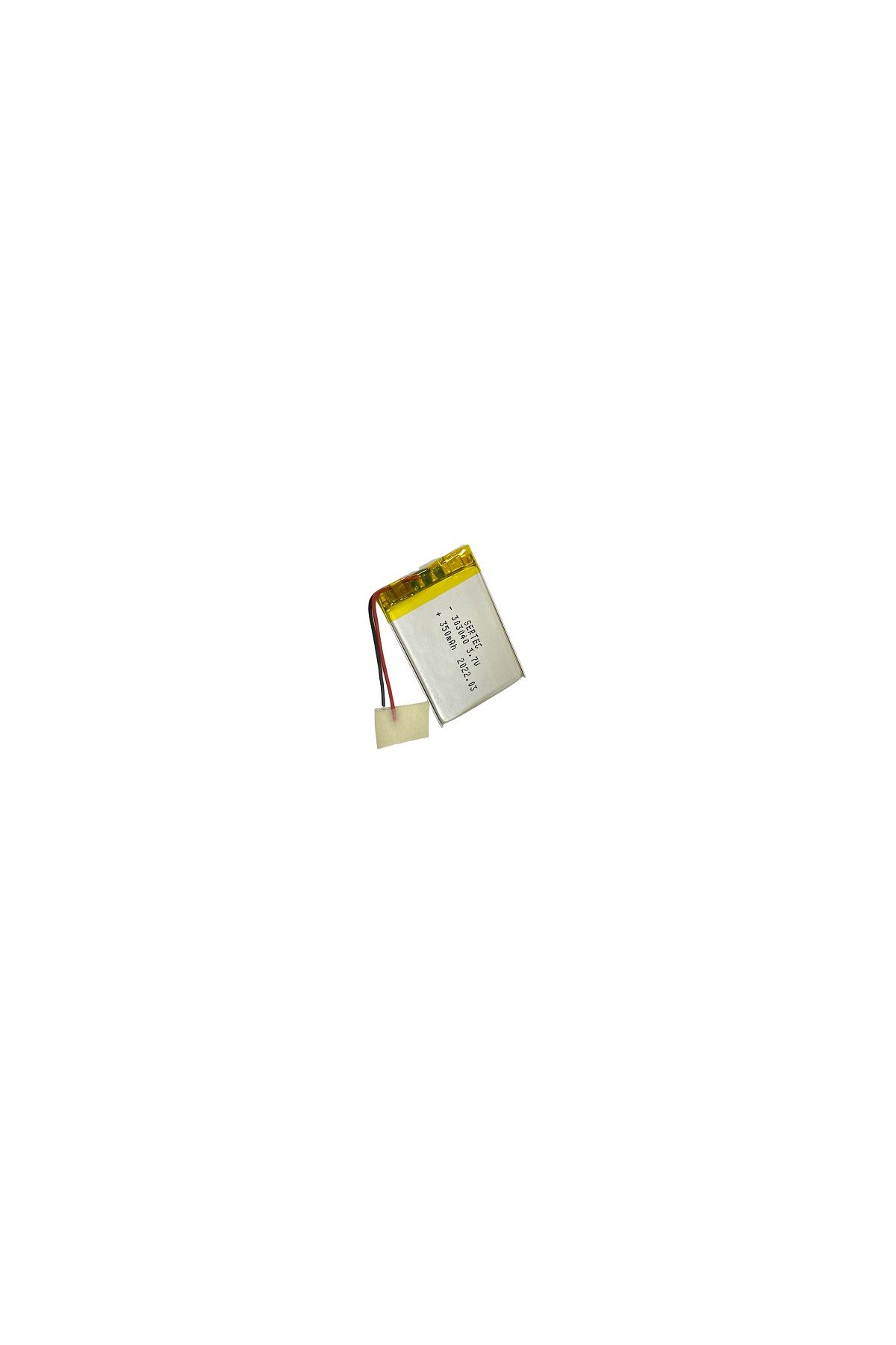 303040 3.7V 350 MAh Li-Polymer Pil (Devreli/1.5A)