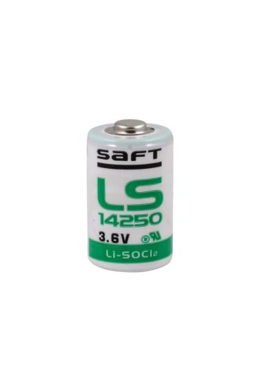 Saft LS 14250 3.6V 1/2 AA Size  Lithium Pil  (Li-SOCI2)
