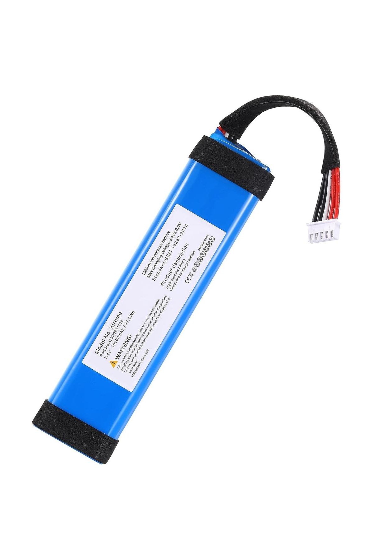 JBL Xtreme 1 uyumlu 7.4V 5000 mah Soketli Batarya
