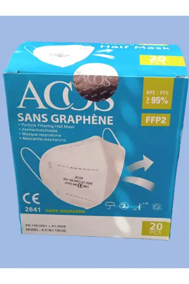 Partikül Filtreli N95 FFP2 Maske