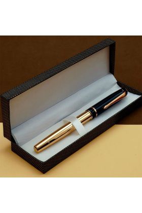 Öğretmenler Günü Hediyesi Kutulu Kalem Gold Siyah