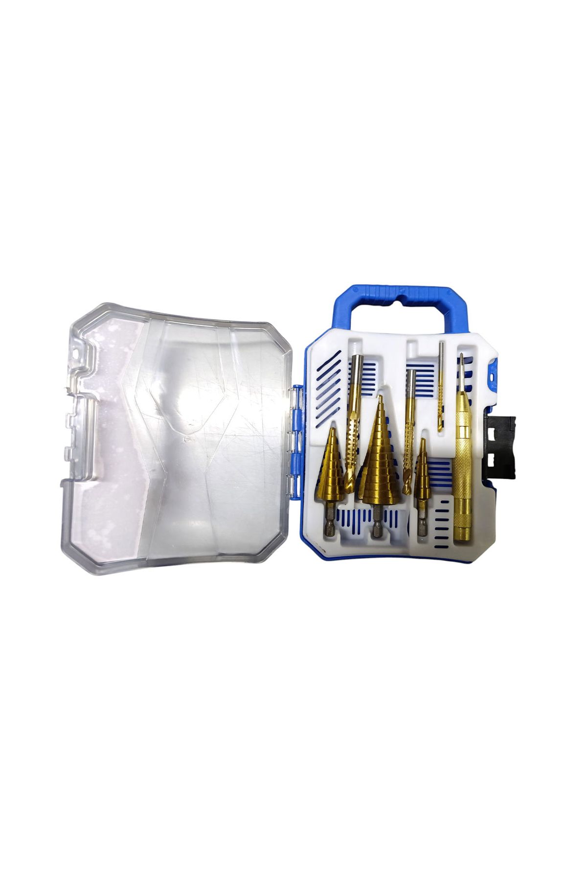 Çantalı 7 Parça Kademeli - Freze Matkap Ucu Seti